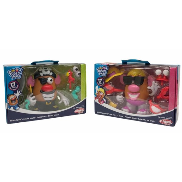 Mr & Mrs Potato Head Pirate Spud & Beach Spudette - Picture 3 of 8